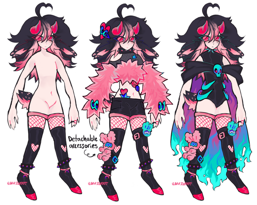 Fullbody + 2 Outfits [Dainty]